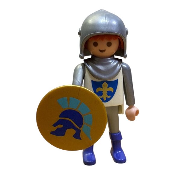 Lot of 4 Vintage 1993 Playmobil Knight Action Figures - Picture 5 of 10